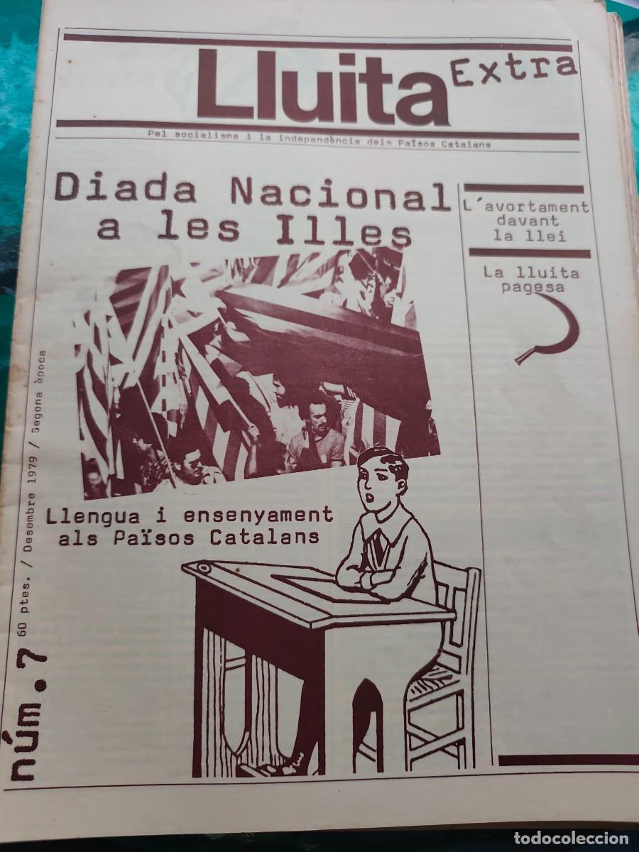 Coleccionismo de revistas y peri&oacute;dicos: Revista Lluita transici&oacute;n 1979 n7