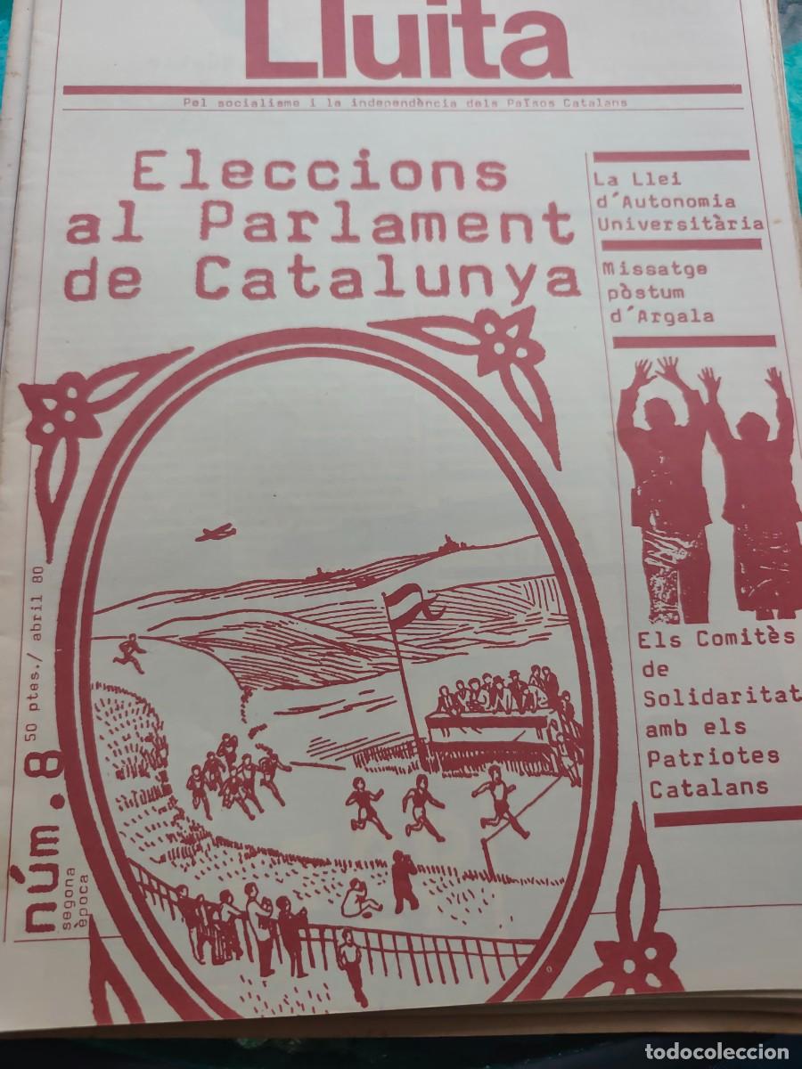 Coleccionismo de revistas y peri&oacute;dicos: Revista Lluita transici&oacute;n 1979 N8