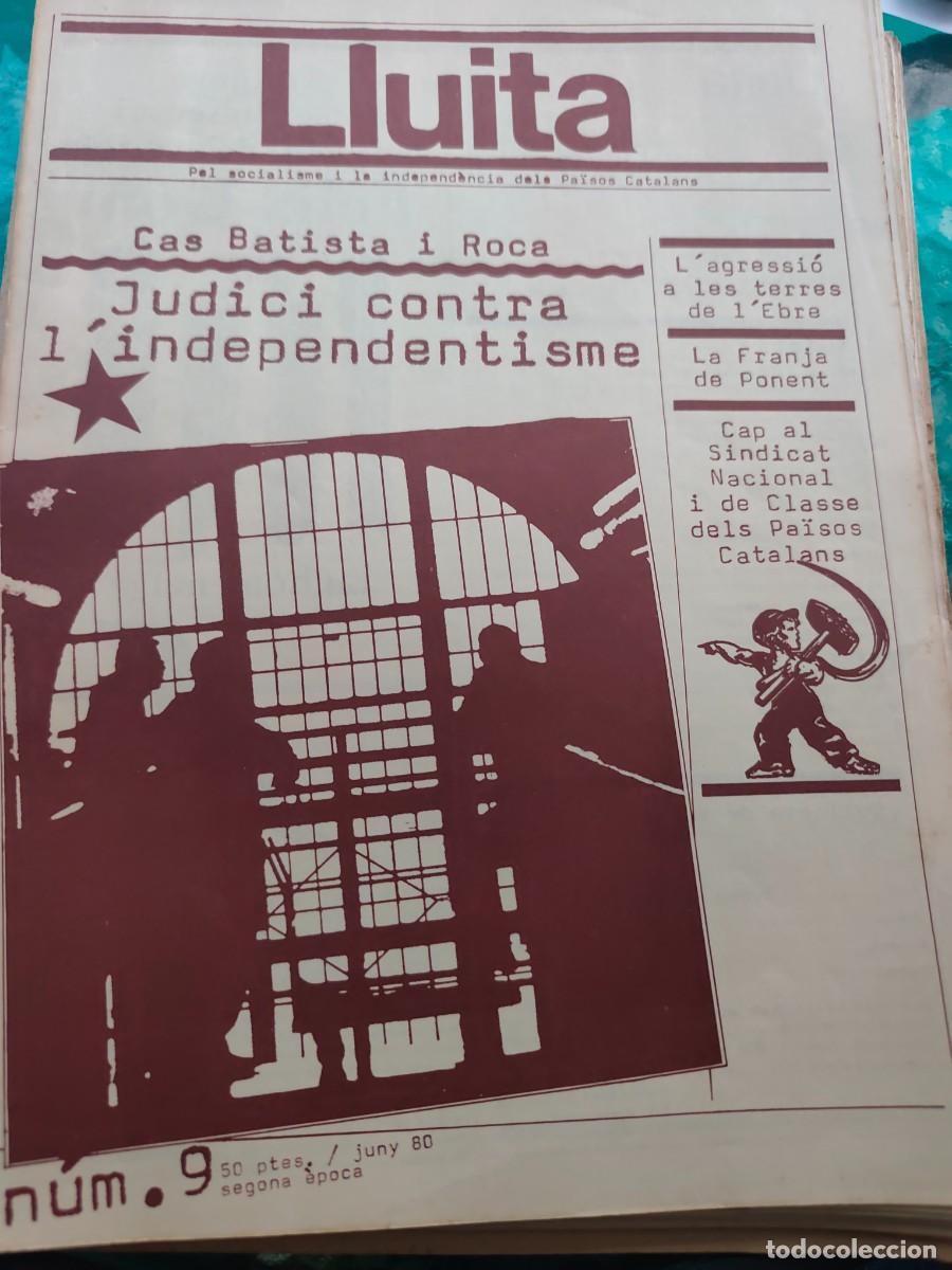 Coleccionismo de revistas y peri&oacute;dicos: Revista Lluita transici&oacute;n 1979 n9