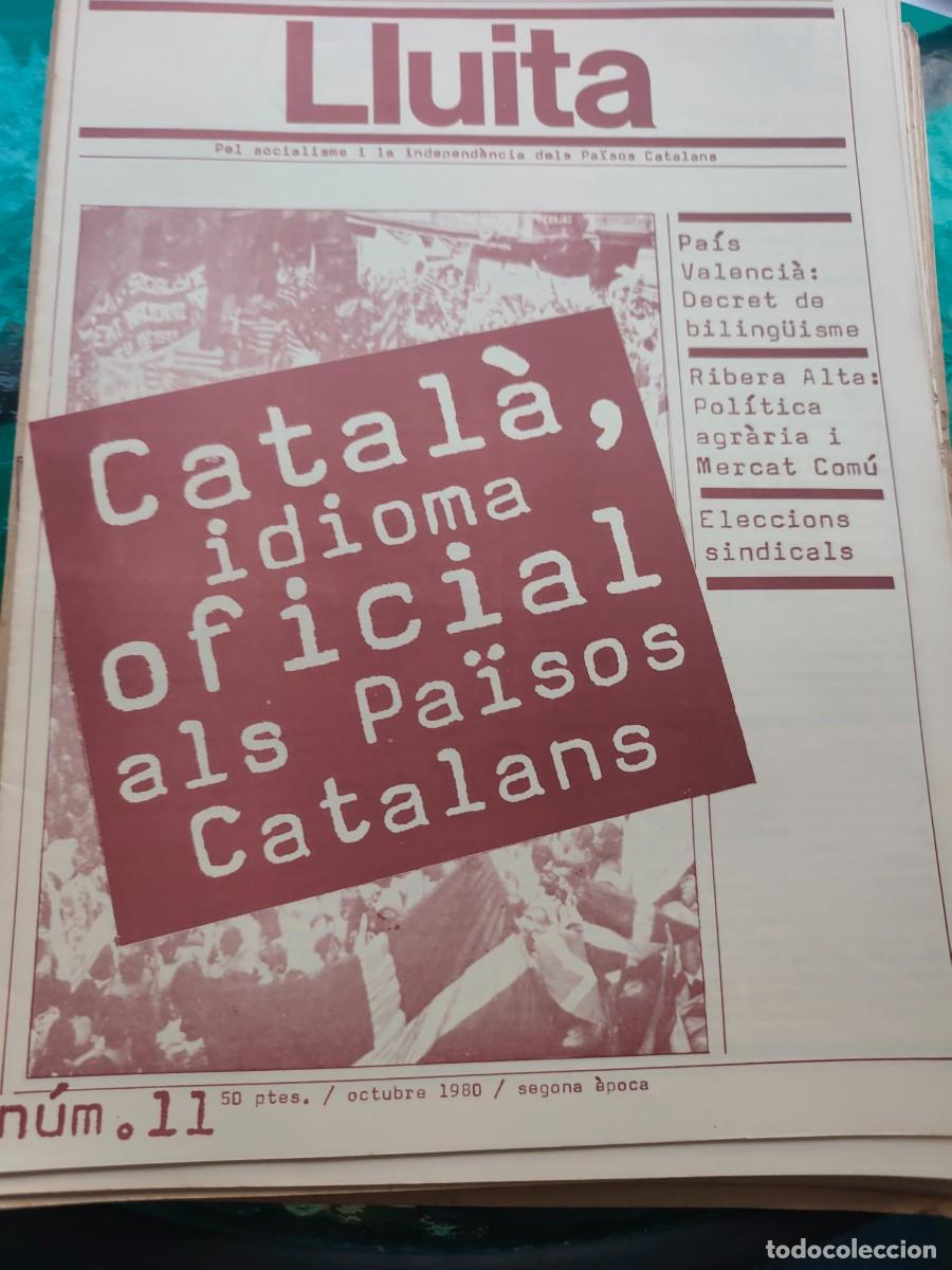 Coleccionismo de revistas y peri&oacute;dicos: Revista Lluita transici&oacute;n 1079 n11