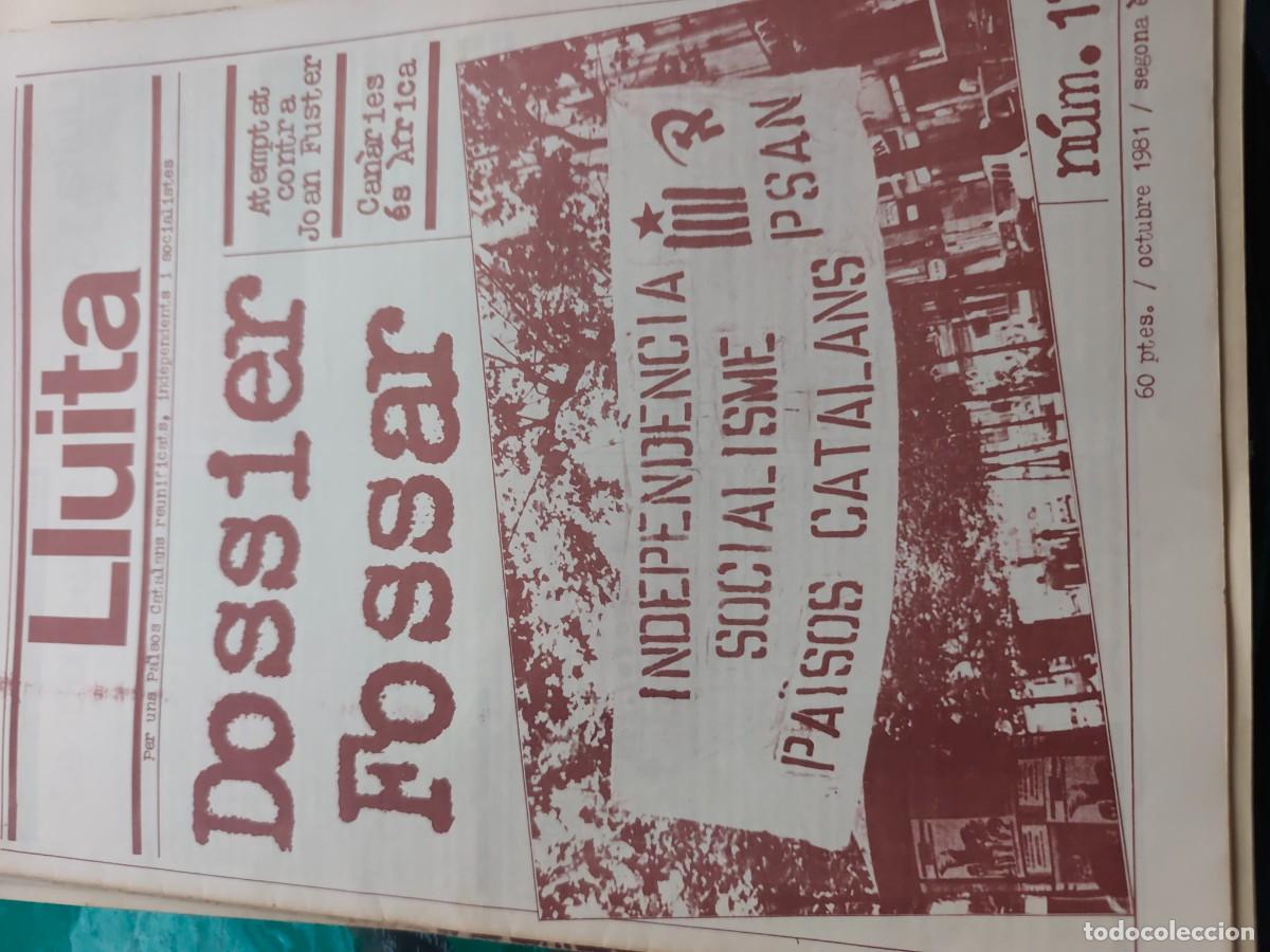 Coleccionismo de revistas y peri&oacute;dicos: Revista Lluita transici&oacute;n 1979 n 17
