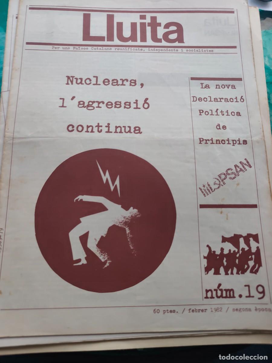 Coleccionismo de revistas y peri&oacute;dicos: Revista Lluita transici&oacute;n n19