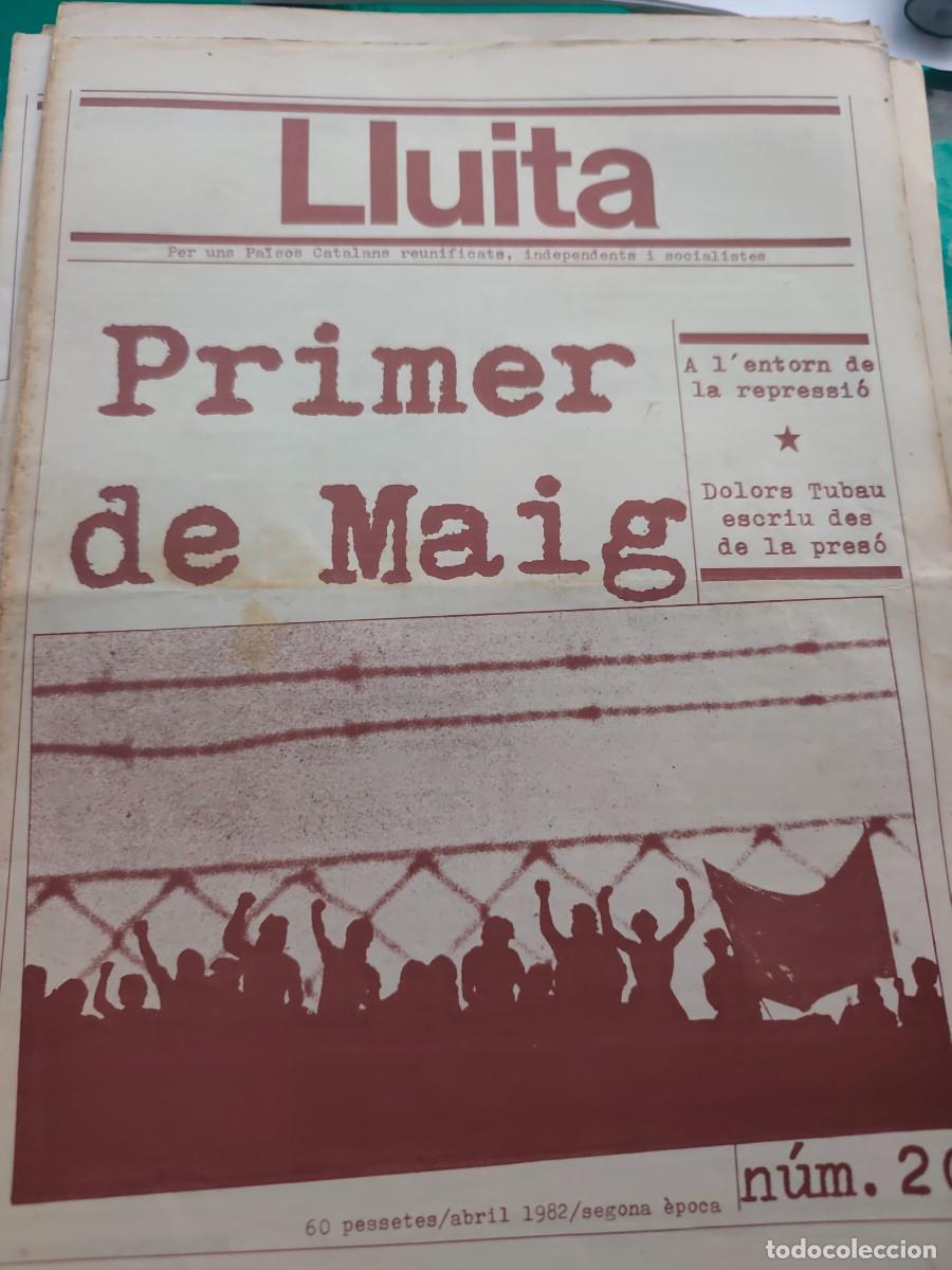 Coleccionismo de revistas y peri&oacute;dicos: Revista Lluita transici&oacute;n 1979 n20