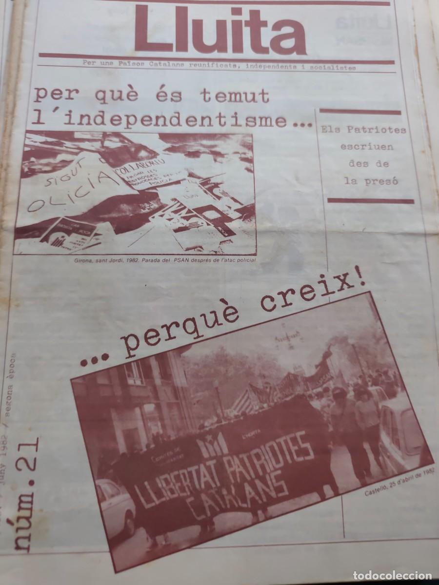 Coleccionismo de revistas y peri&oacute;dicos: Revista Lluita transici&oacute;n 1979 n21