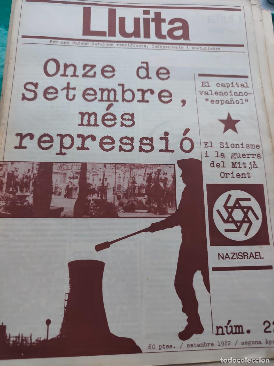 Coleccionismo de revistas y peri&oacute;dicos: Revista Lluita transici&oacute;n 1979 n22