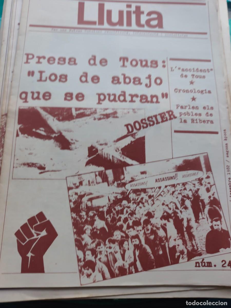 Coleccionismo de revistas y peri&oacute;dicos: Revista Lluita transici&oacute;n 1979 m 24