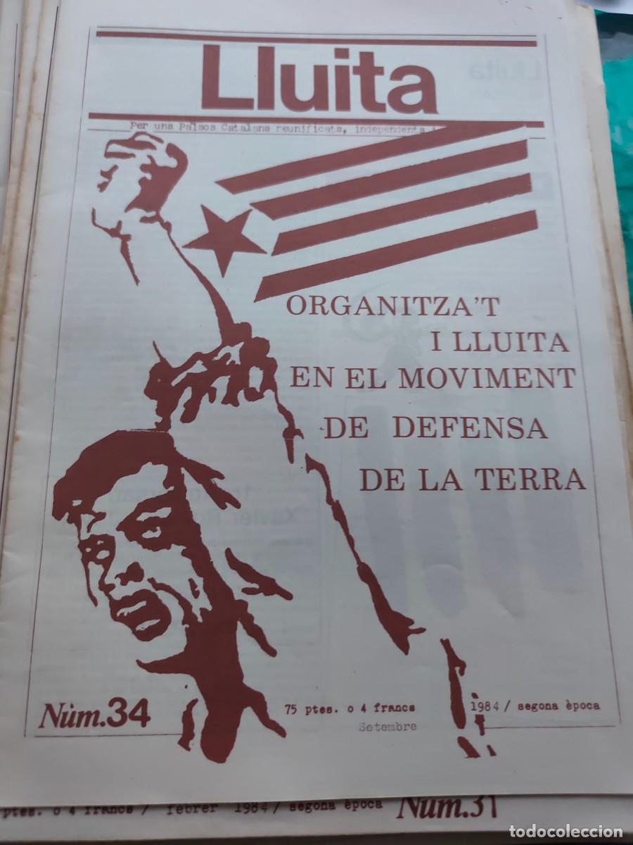 Coleccionismo de revistas y peri&oacute;dicos: Revista Lluita transici&oacute;n 1979 n34