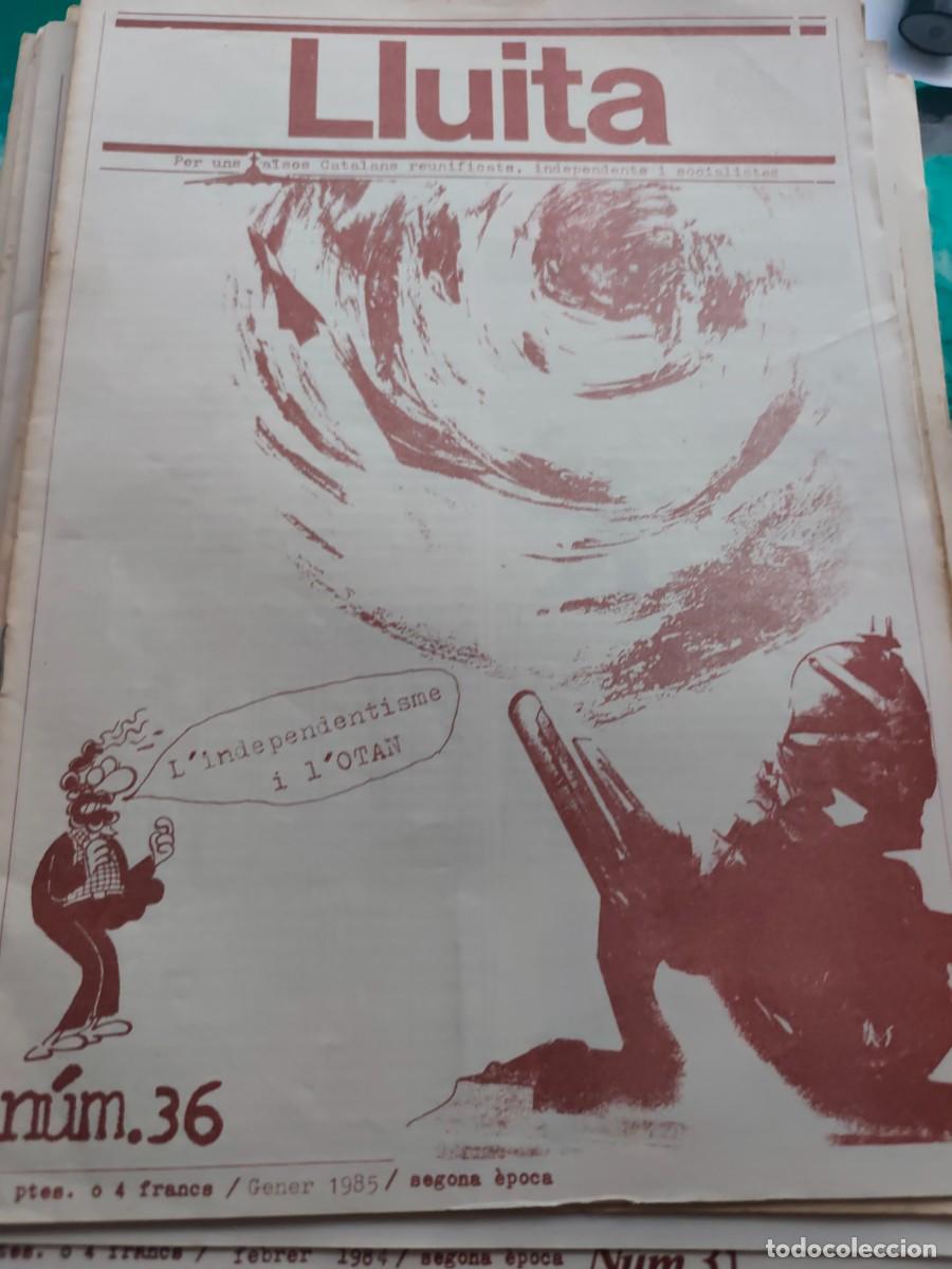 Coleccionismo de revistas y peri&oacute;dicos: Revista Lluita transici&oacute;n 1979 n36