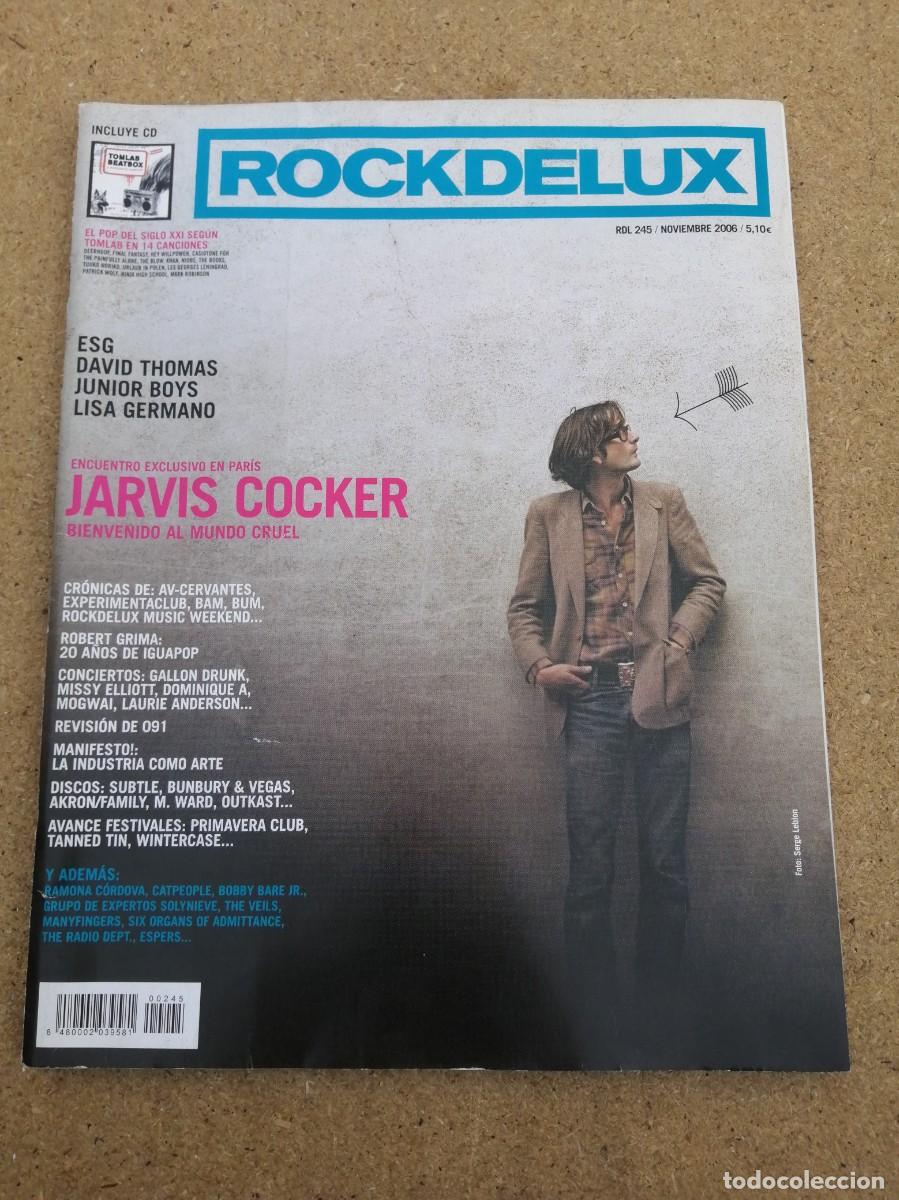 Coleccionismo de revistas y peri&oacute;dicos: REVISTA ROCK DE LUXE (NUMERO 245) JARVIS COCKER - DAVID THOMAS - JUNIOR BOYS - ESG -...