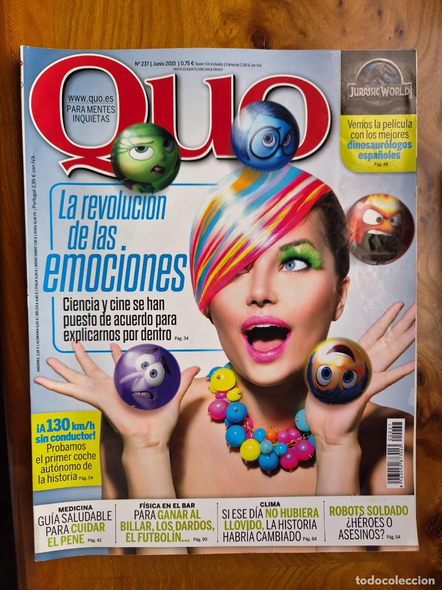 Coleccionismo de revistas y peri&oacute;dicos: REVISTA QUO 237 - JUNIO 2015