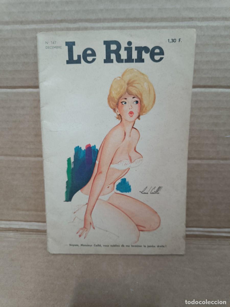 Coleccionismo de revistas y peri&oacute;dicos: ANTIGUA REVISTA FRANCESA LE RIRE, 1963, EROTICA ,SATIRICA, COMIC, FRANCE -P31