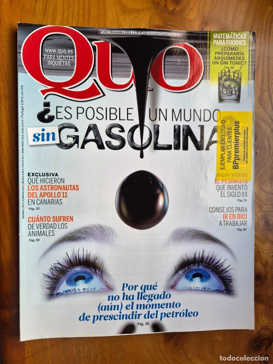 Coleccionismo de revistas y peri&oacute;dicos: REVISTA QUO 242 - NOVIEMBRE 2015