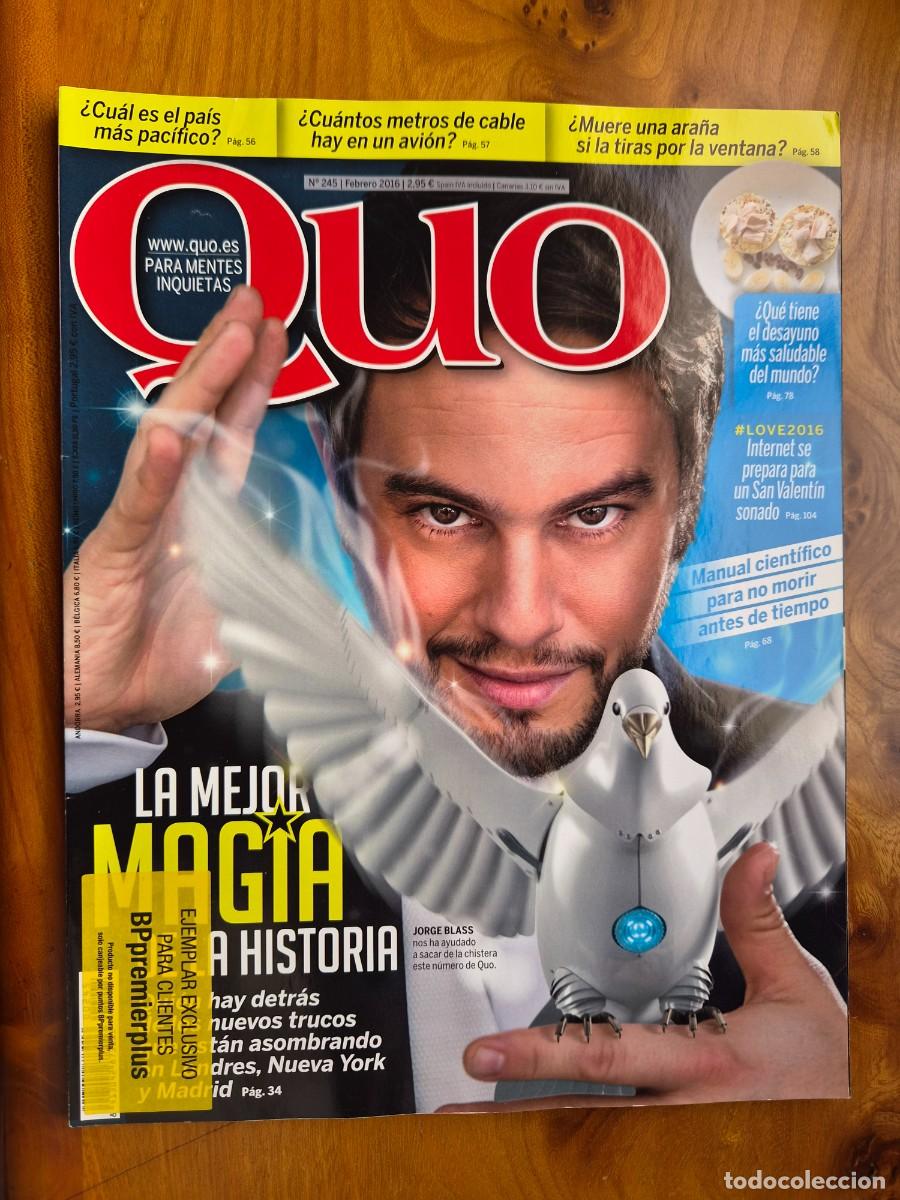 Coleccionismo de revistas y peri&oacute;dicos: REVISTA QUO 245 - FEBRERO 2016