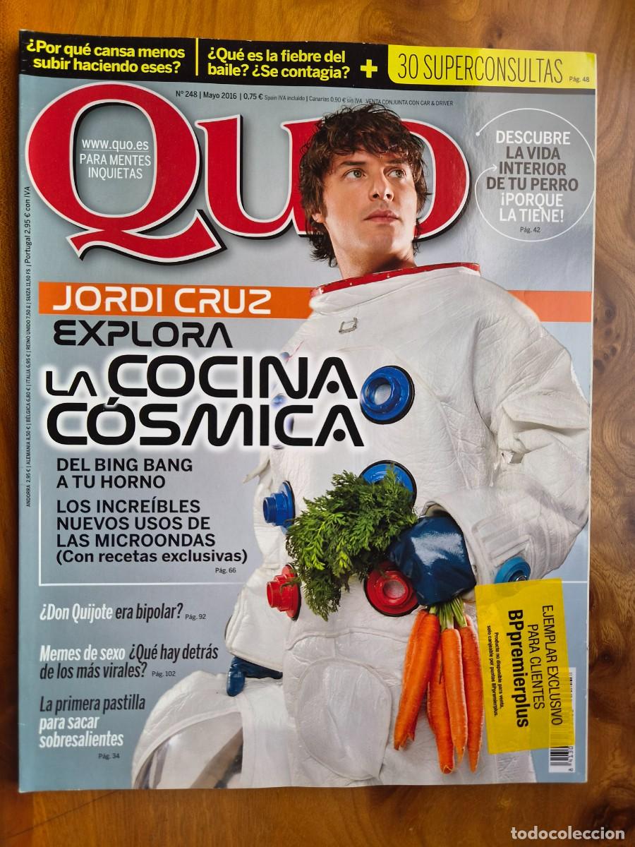 Colecionismo de Revistas e Jornais: REVISTA QUO 248 - MAYO 2016