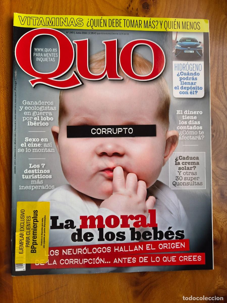 Colecionismo de Revistas e Jornais: REVISTA QUO 249 - JUNIO 2016