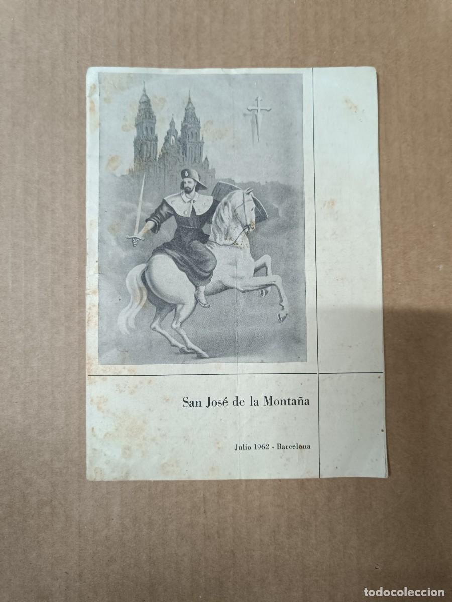 Colecionismo de Revistas e Jornais: ANTIGUA REVISTA RELIGIOSA CAT&Oacute;LICA, SAN JOS&Eacute; DE LA MONTA&Ntilde;A, 1962, JOSEFINOS -P31