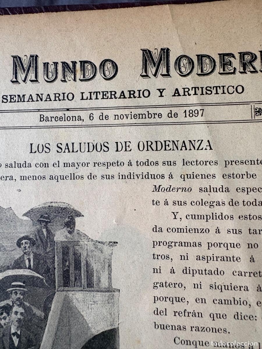 Coleccionismo de revistas y peri&oacute;dicos: Colecci&oacute;n completa de la revista Mundo Moderno