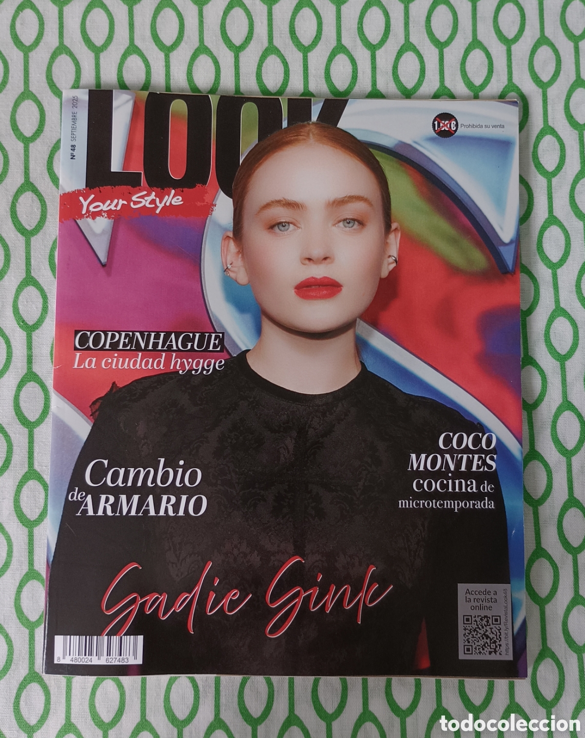 Coleccionismo de revistas y peri&oacute;dicos: Revista Look Your Style n.&ordm; 48, septiembre de 2025 (Espa&ntilde;a). Portada: Sadie Sink. Sin usar.