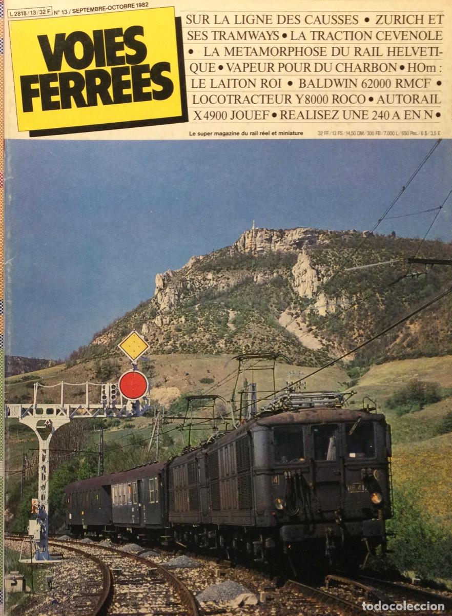 Coleccionismo de revistas y peri&oacute;dicos: REVISTA FERROVIARIA VOIES FERR&Eacute;ES N&ordm; 13