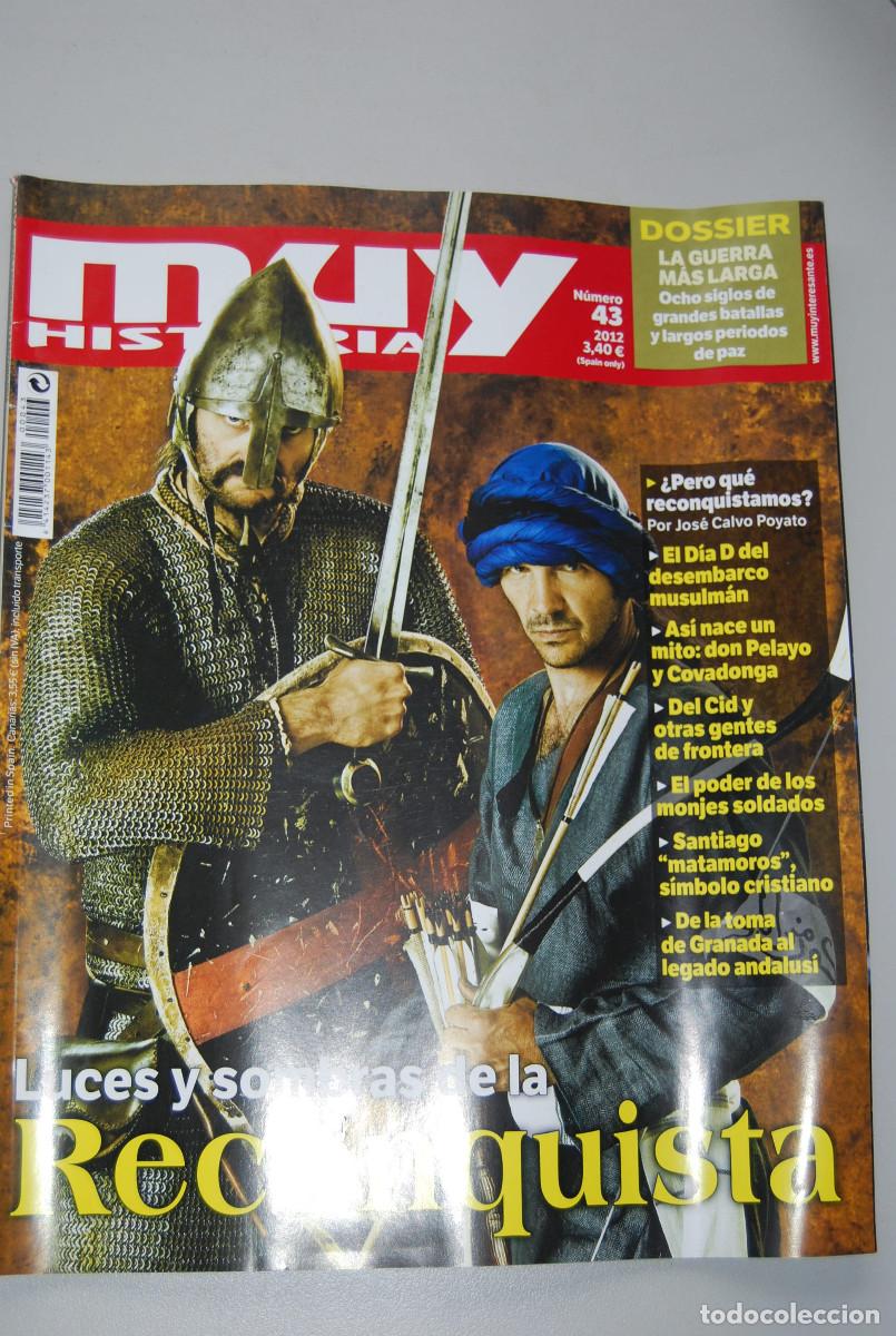 Coleccionismo de revistas y peri&oacute;dicos: MUY HISTORIA-NUMERO-43-2012 : LUCES Y SOMBRAS DE LA RECONQUISTA-LA GUERRA M&Aacute;S LARGA