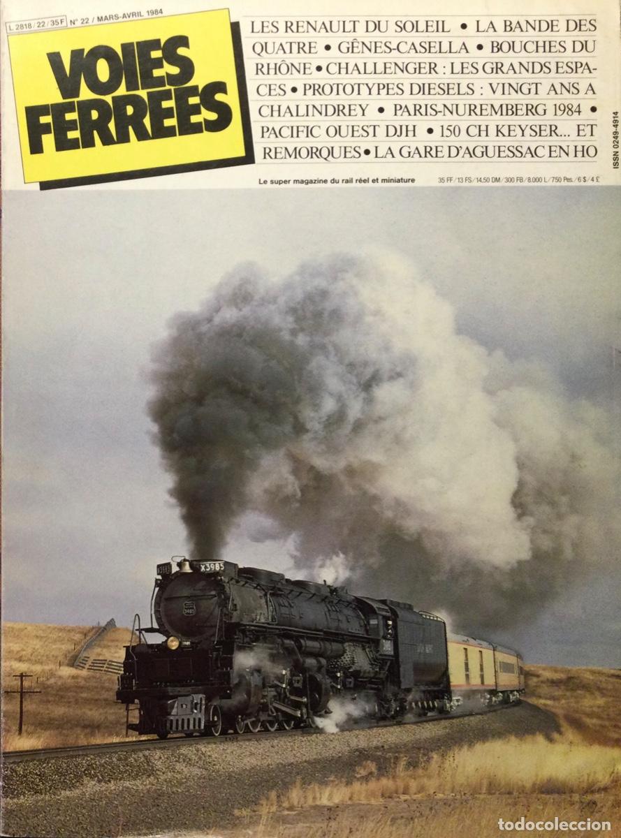 Sammeln von Zeitschriften und Zeitungen: REVISTA FERROVIARIA VOIES FERR&Eacute;ES N&ordm; 22
