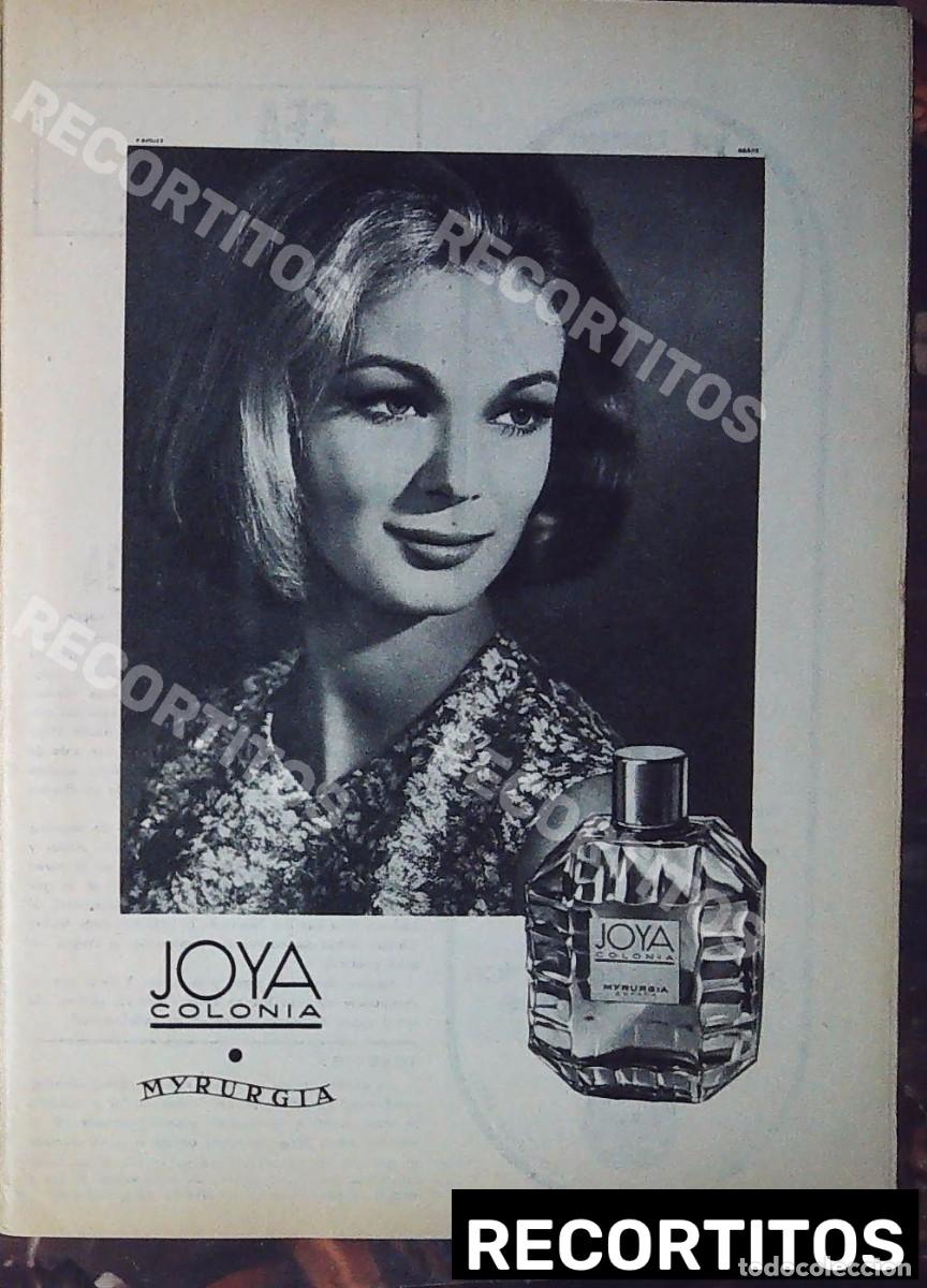 Collectionnisme de Revues et Journaux: JOYA MYRURGIA ANUNCIO PUBLICIDAD