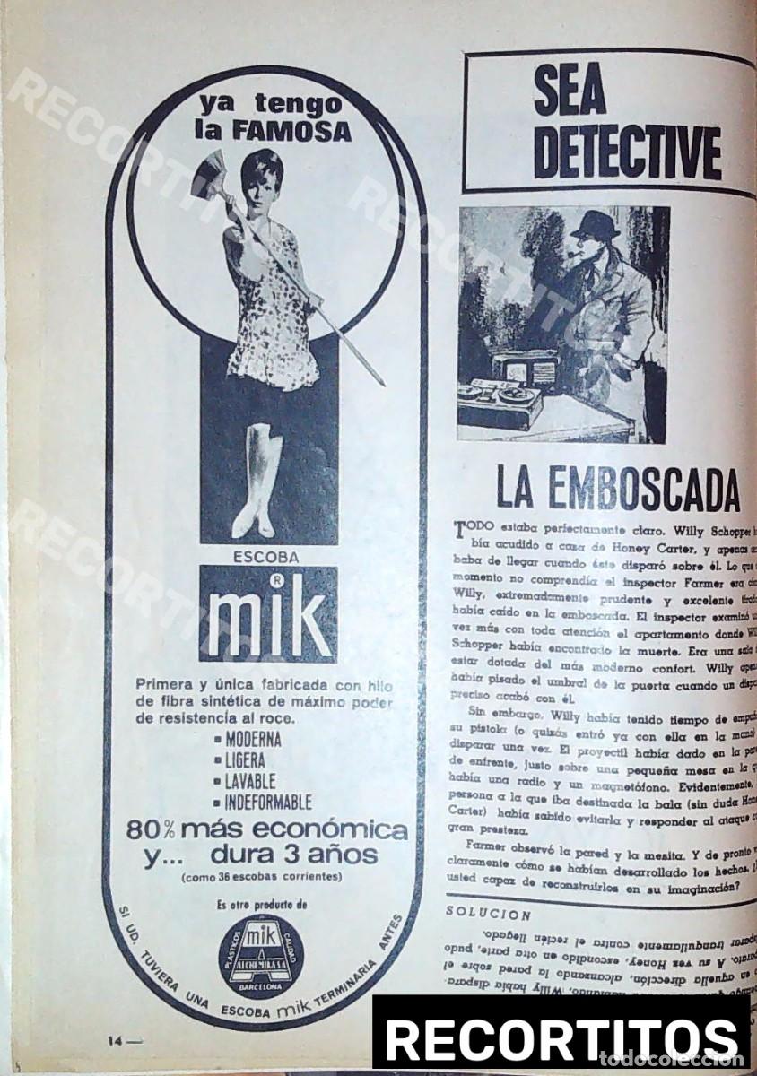 Collectionnisme de Revues et Journaux: MIK FREGONA ANUNCIO PUBLICIDAD