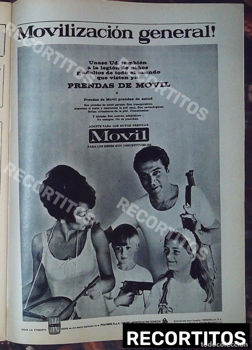 Collectionnisme de Revues et Journaux: MOVIL CALZONCILLOS SLIP LENCERIA MASCULINA ANUNCIO PUBLICIDAD
