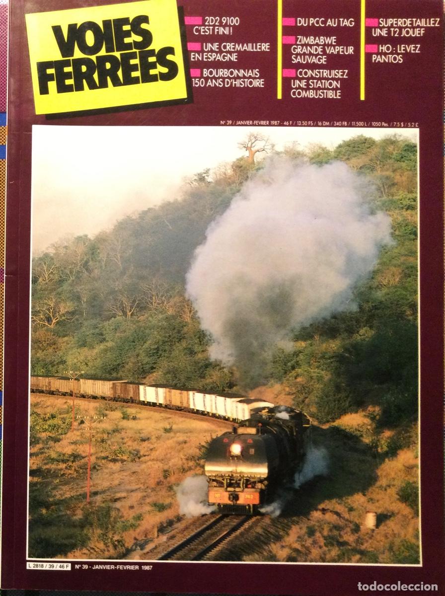 Sammeln von Zeitschriften und Zeitungen: REVISTA FERROVIARIA VOIES FERR&Eacute;ES N&ordm; 39