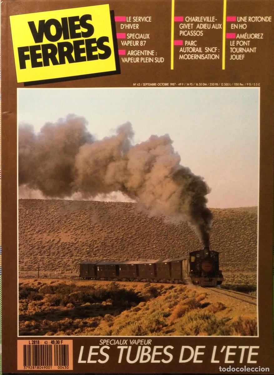 Coleccionismo de revistas y peri&oacute;dicos: REVISTA FERROVIARIA VOIES FERR&Eacute;ES N&ordm; 43