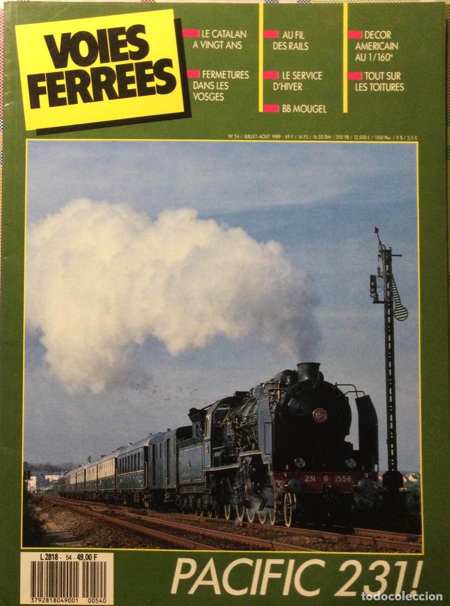 Coleccionismo de revistas y peri&oacute;dicos: REVISTA FERROVIARIA VOIES FERR&Eacute;ES N&ordm; 54