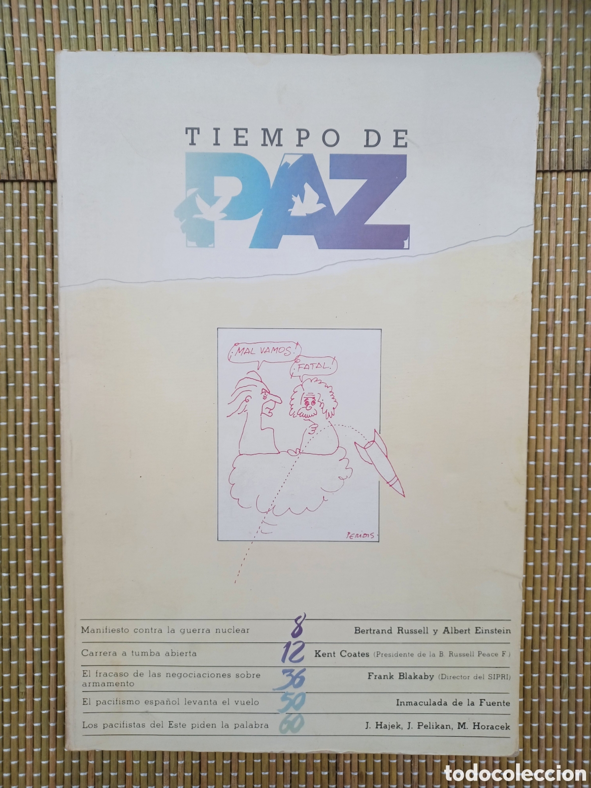 Coleccionismo de revistas y peri&oacute;dicos: TIEMPO DE PAZ. INVIERNO 84. N. 1. - REVISTA.