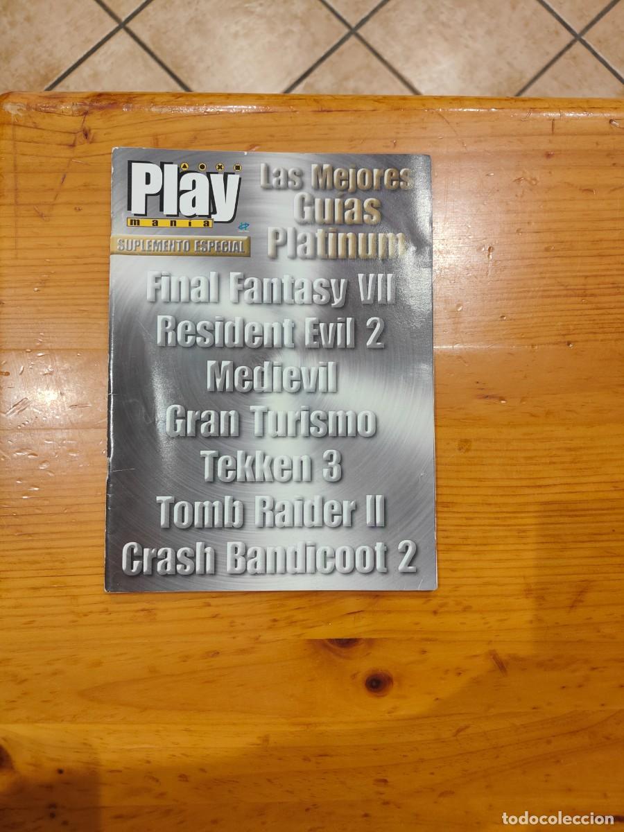 Coleccionismo de revistas y peri&oacute;dicos: Las mejores gu&iacute;as Platinum. PlayMan&iacute;a. Playstation. Suplemento especial
