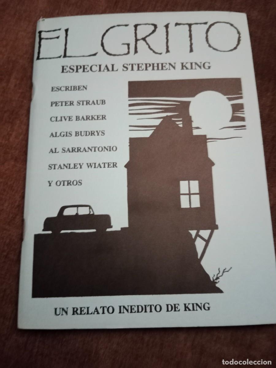Coleccionismo de revistas y peri&oacute;dicos: FANZINE EL GRITO ESPECIAL STEPHEN KING
