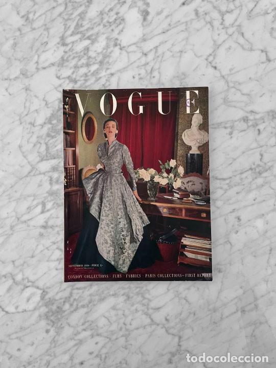 Coleccionismo de revistas y peri&oacute;dicos: REVISTA INGLESA VOGUE - SEPTIEMBRE 1950