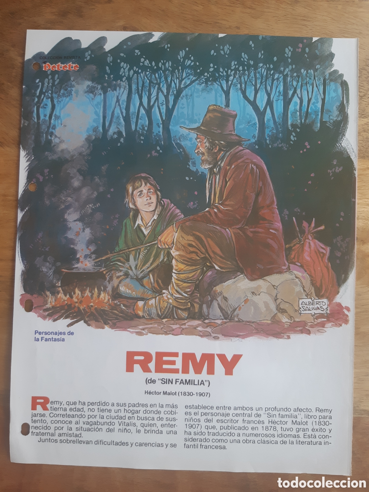 Coleccionismo de revistas y peri&oacute;dicos: Remy. Alberto Salinas. Personajes de fantas&iacute;a. Revista Petete n&ordm; 139