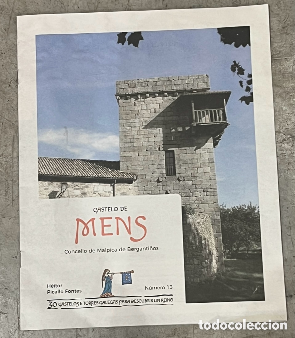 Coleccionismo de revistas y peri&oacute;dicos: Revista. Castell&oacute; de MENS. Concello de Malpica de Berganti&ntilde;os. Coru&ntilde;a. 2023.