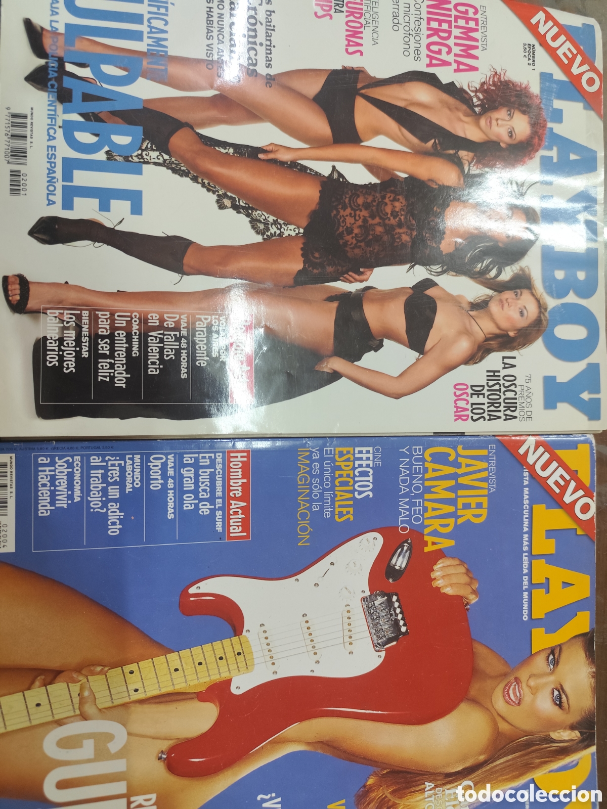 Coleccionismo de revistas y peri&oacute;dicos: Lote 2 ejemplares Revista Erotica Playboy edici&oacute;n espa&ntilde;ola. N 1 y 4. 2003