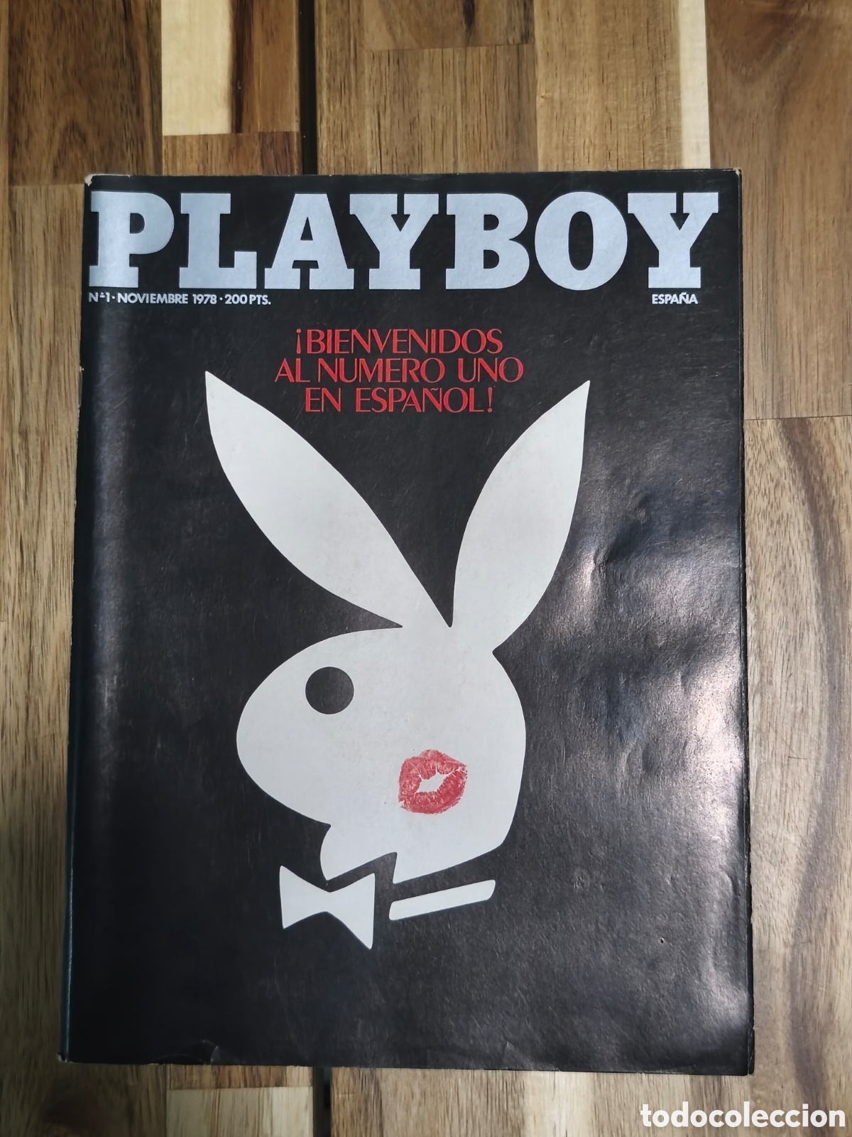 Coleccionismo de revistas y peri&oacute;dicos: Revista Playboy n 1 de 1978