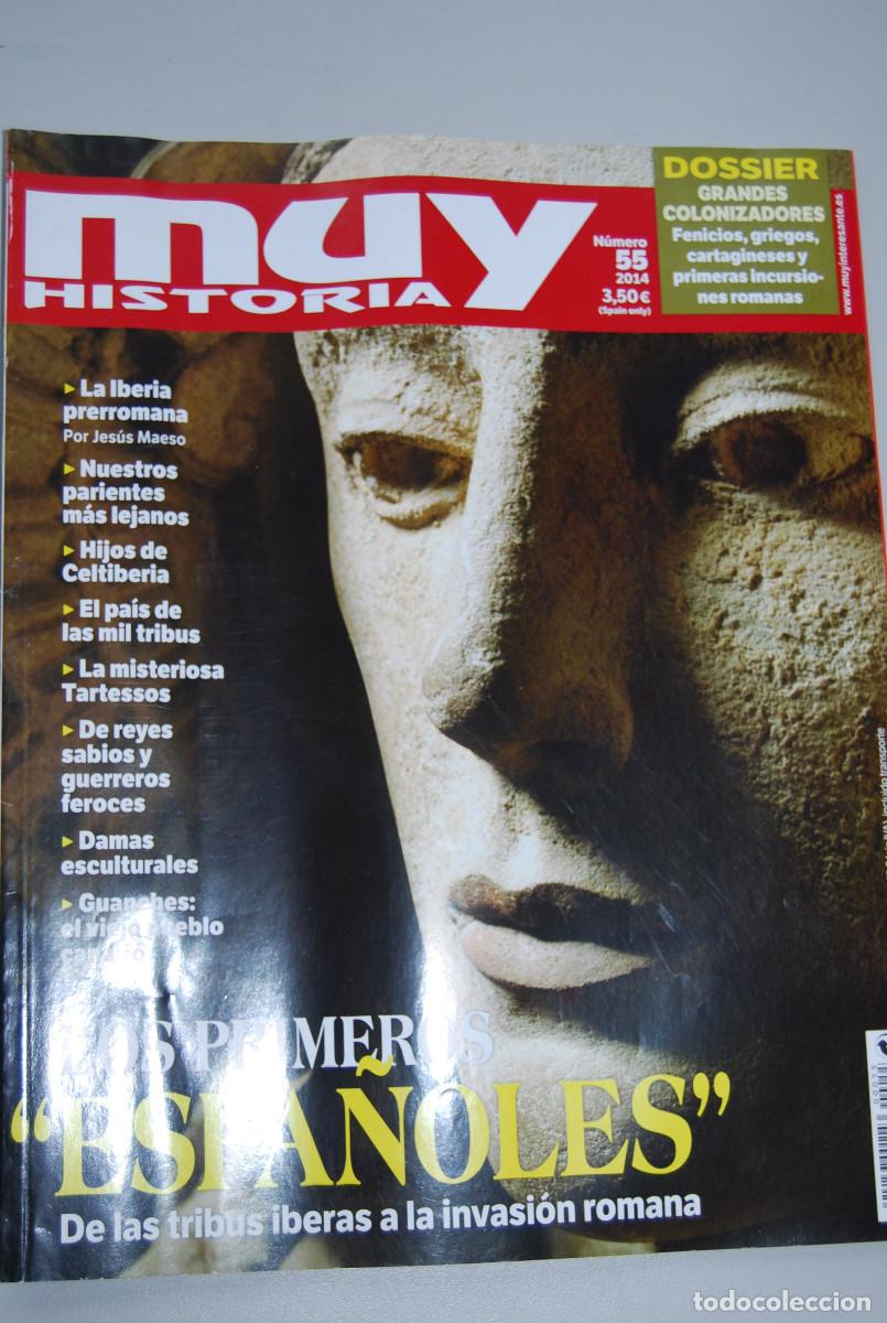 Coleccionismo de revistas y peri&oacute;dicos: MUY HISTORIA-NUMERO-55-2014 : LOS PRIMEROS ESPA&Ntilde;OLES-DE LAS TRIBUS IBERAS A LA INVASI&Oacute;N ROMANA