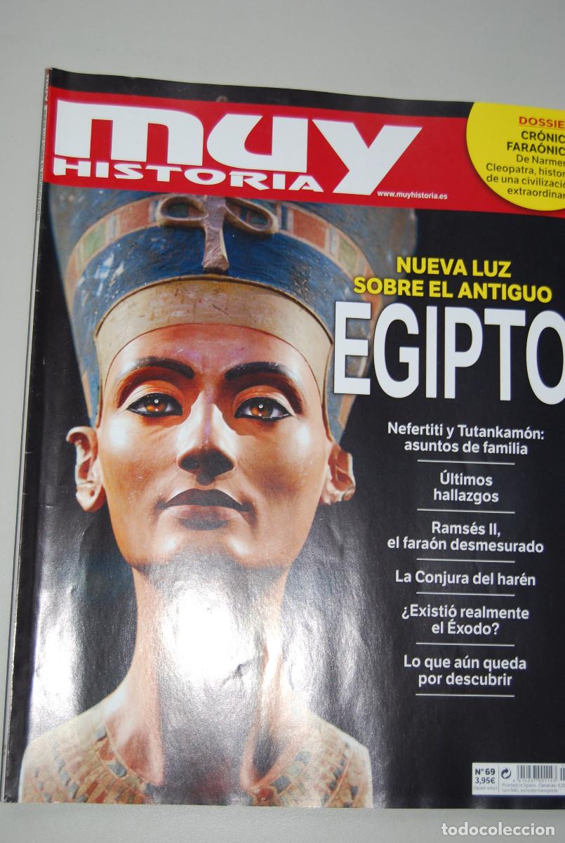 Coleccionismo de revistas y peri&oacute;dicos: MUY HISTORIA-NUMERO-69-2015 : NUEVA LUZ SOBRE EL ANTIGUO EGIPTO-CR&Oacute;NICAS FARA&Oacute;NICAS