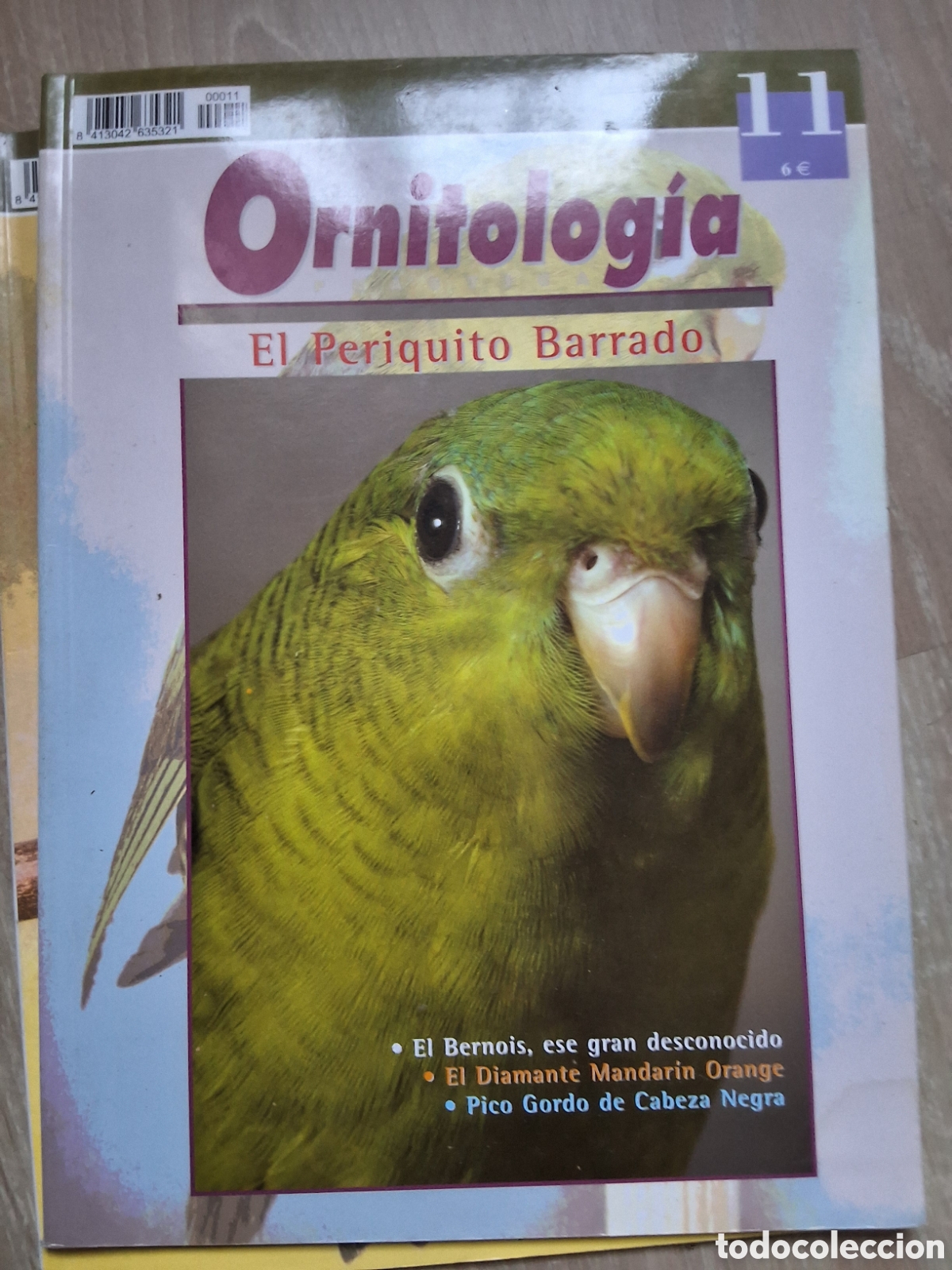 Coleccionismo de revistas y peri&oacute;dicos: Ornitologia pr&aacute;ctica revista p&aacute;jaros n&uacute;mero 11 periquito barrado edita campomas