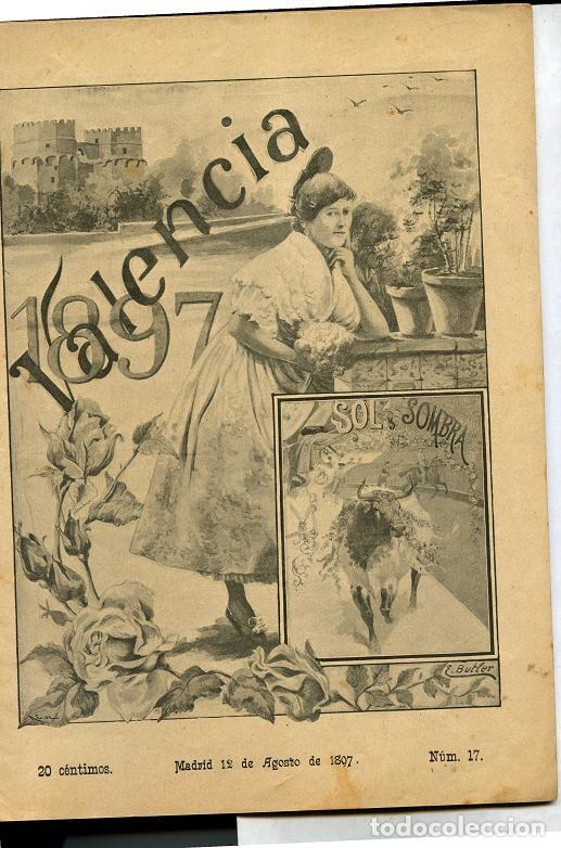 Collection Magazines and Newspapers: revista SOL Y SOMBRA , FERIA DE VALENCIA las corridas los matadores la batalla de flores agosto 1897