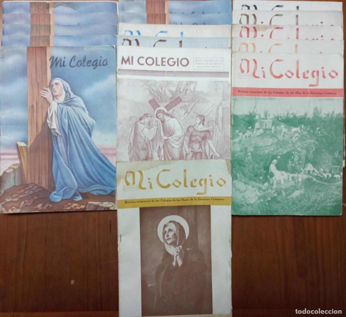 Coleccionismo de revistas y peri&oacute;dicos: MI COLEGIO DE LAS HERMANAS DE LA DOCTRINA CRISTIANA REVISTA 16 NUMEROS DEL 1 AL 16 1947 51 U87