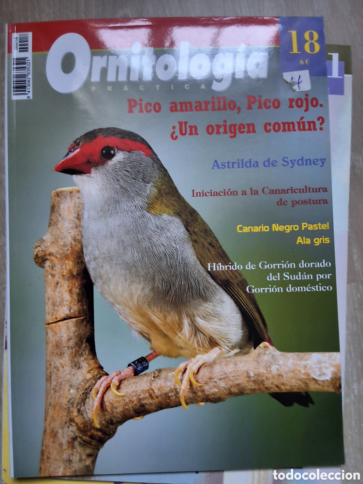 Coleccionismo de revistas y peri&oacute;dicos: Ornitologia pr&aacute;ctica revista p&aacute;jaros n&uacute;mero 18 edita croma