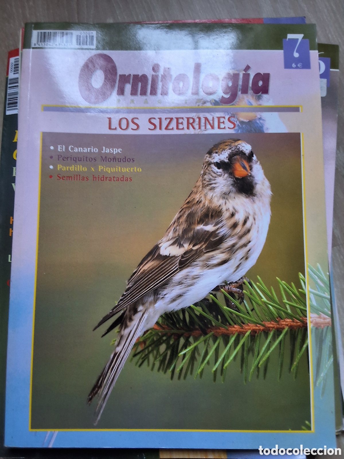Coleccionismo de revistas y peri&oacute;dicos: Ornitologia pr&aacute;ctica revista p&aacute;jaros n&uacute;mero 7 sizerines edita campomas