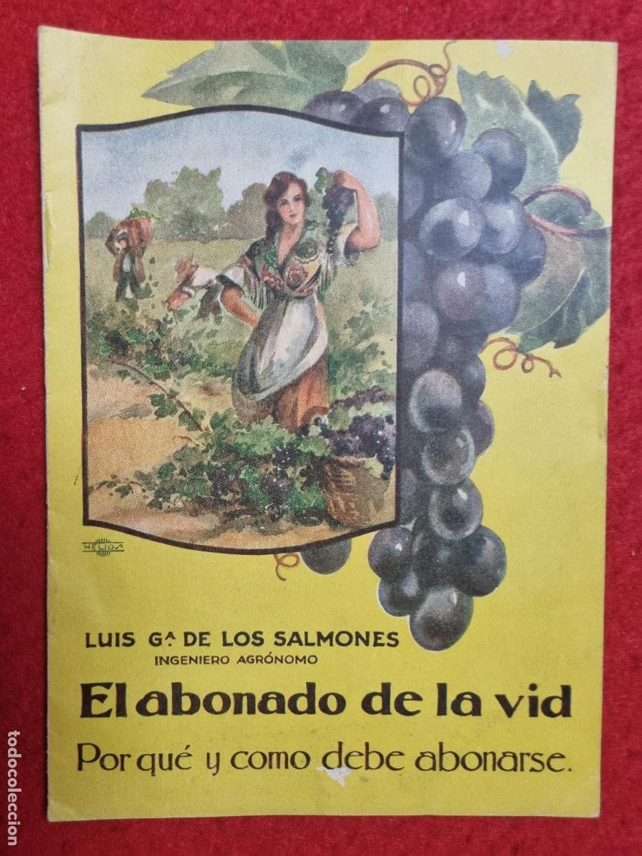 Coleccionismo de revistas y peri&oacute;dicos: REVISTA FOLLETO PUBLICIDAD VINOS EL ABONADO DE LA VID PORESA ORIGINAL KV1