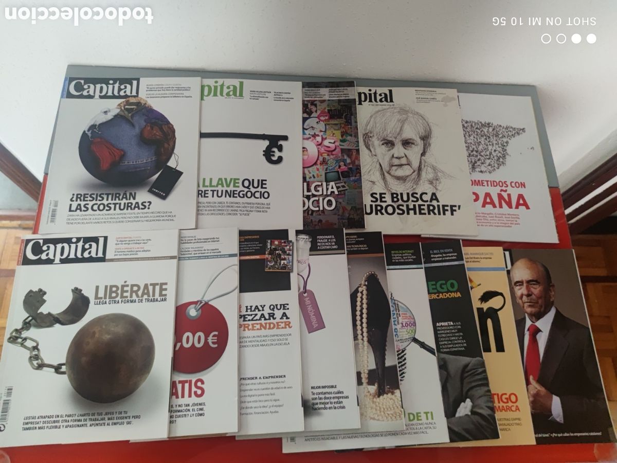 Coleccionismo de revistas y peri&oacute;dicos: Lote 14 ejemplares Revista Capital (9 del 2012 y 5 del 2013)-Perfecto estado