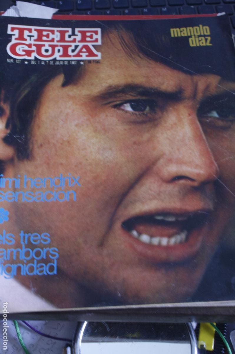 Coleccionismo de revistas y peri&oacute;dicos: TELE GUIA MANOLO DIAZ JIMI HENDRIX BEATLES THE ATACH ELS TRES TAMBORS DALIDA FRAN&Ccedil;OISE HARDY 67R1967