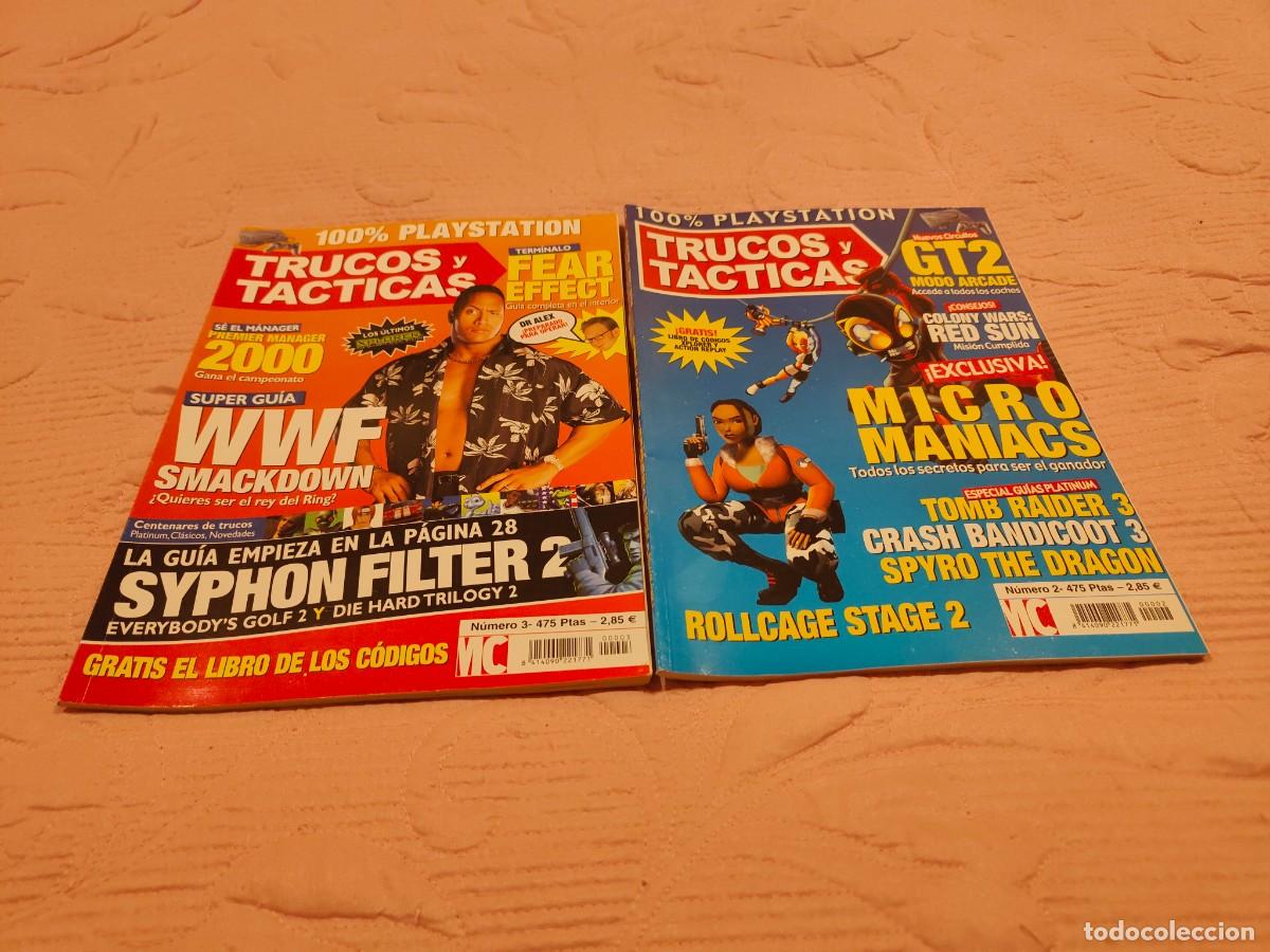 Coleccionismo de revistas y peri&oacute;dicos: Lote 2 revistas. Trucos y T&aacute;cticas. Playstation. N&uacute;meros 2 y 3